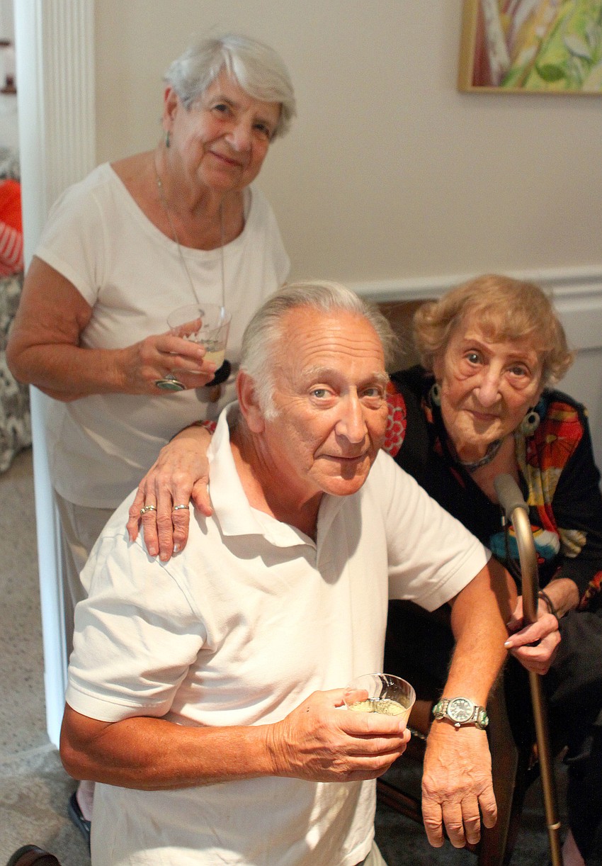 Jean Yellin, Howard Wurtzel and Maria Kron