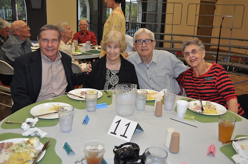 Rev. Bruce and Ginny Porter, John E. and Jane Anderson