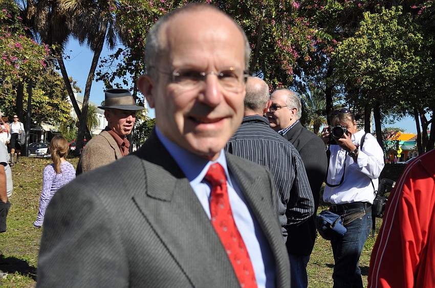 Chairman and CEO of Feld Entertainment (Parent company of Ringling Bros) Kenneth Feld spoke at the event