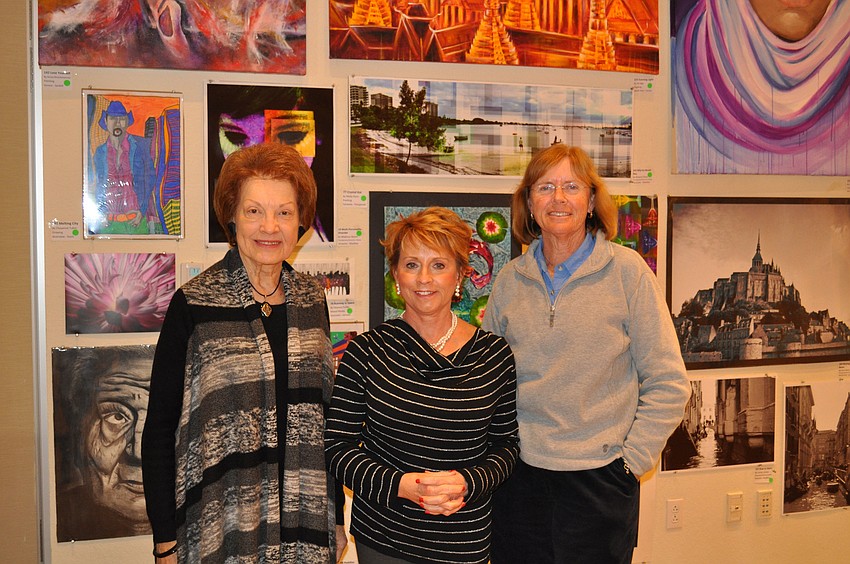 Helen Margin, Janey Swift and Alix Morin