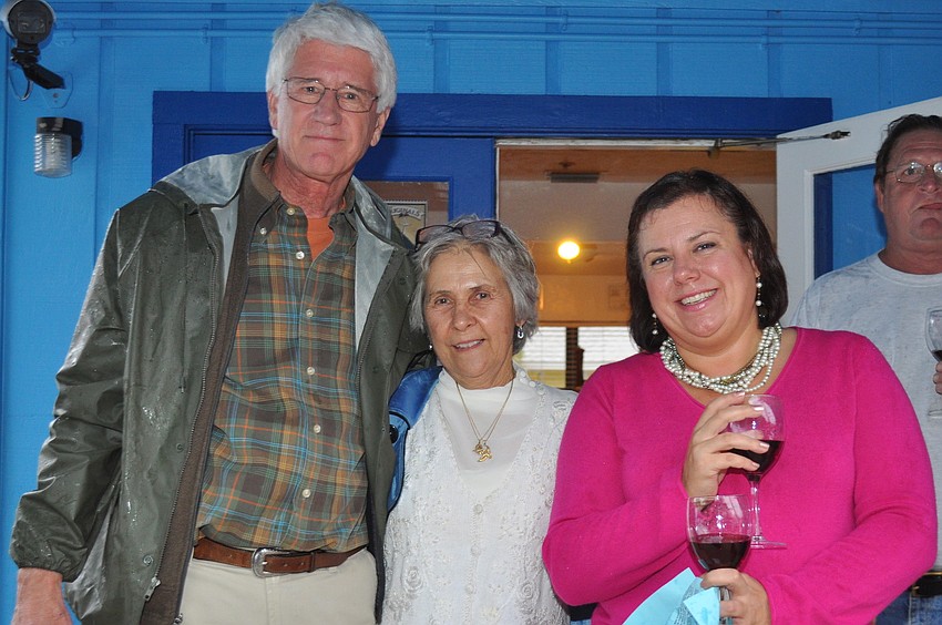 David Bosselman, Executive Director of Save Our Seabirds Lee Fox and Suzanne Ripka