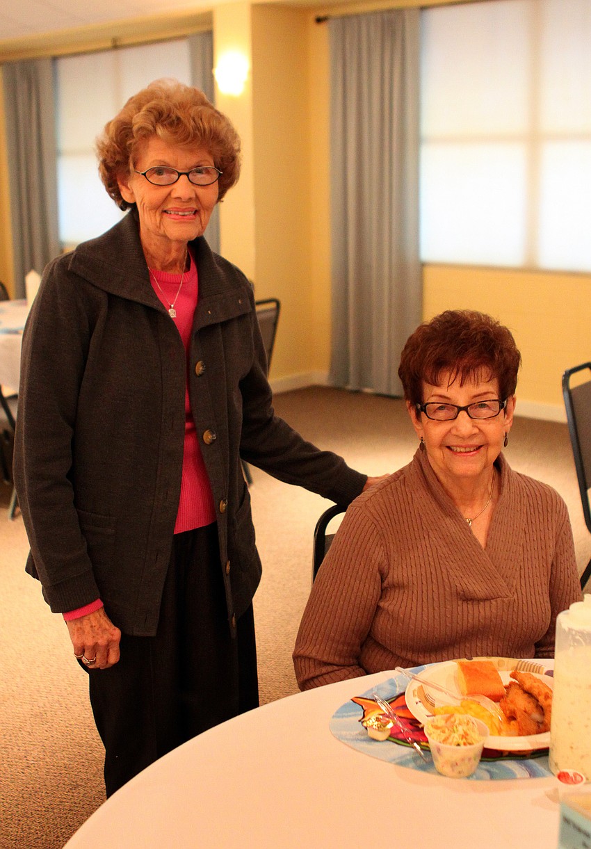 Anne Angers and Edna Hoffman