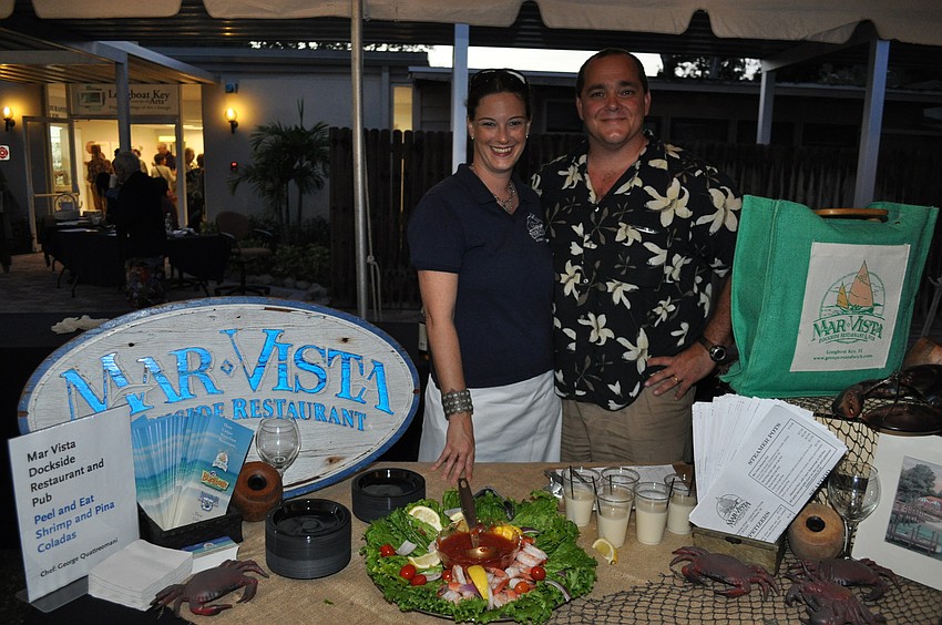 Mollie Davis and Anthony Cucci with Mar Vista