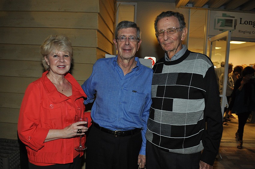 Cindy and Ed Adams with Vice Mayor David Brenner