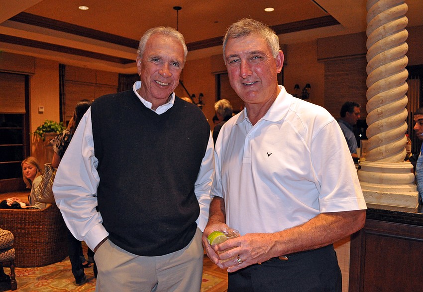 Jeff Forbes and Wilbur Hammond both played in the golf tournament.