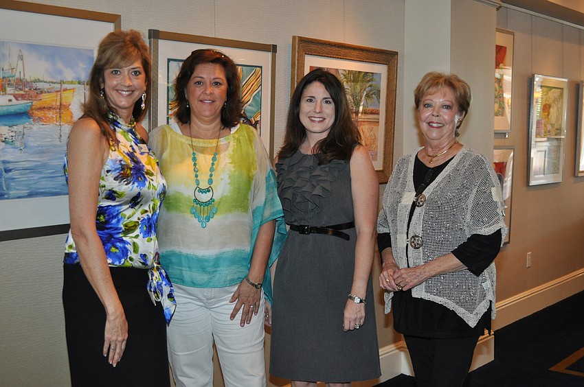 Rene Brooks with guests Beth Winkle, Anna Pohl and Bobbi Hicks