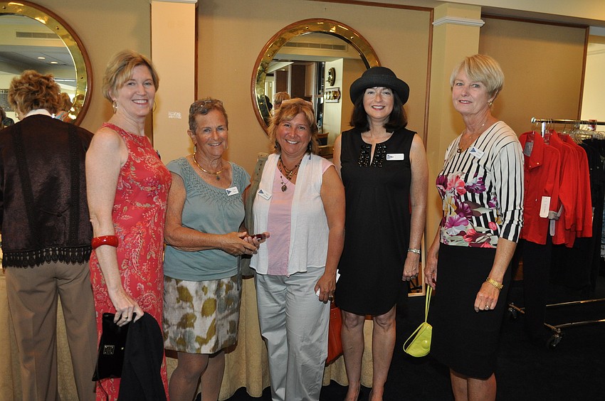 Mary Reiling, Carol Fuoco, Suzy Steelman, Rosemary Mahoney and Laurie Covert