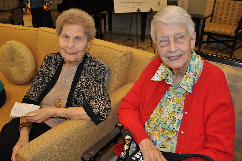 Eva Levy with Rae Shambaugh