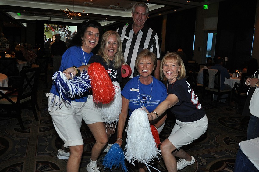 Sharon Wright, Nancy Cox, Don Payzant, Margit Gravino and Sandy McAdaragh