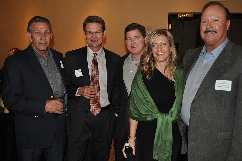 Bob Flanders, David Jarrard, Jack Cox and Andrea Cox and Donnie McDonough