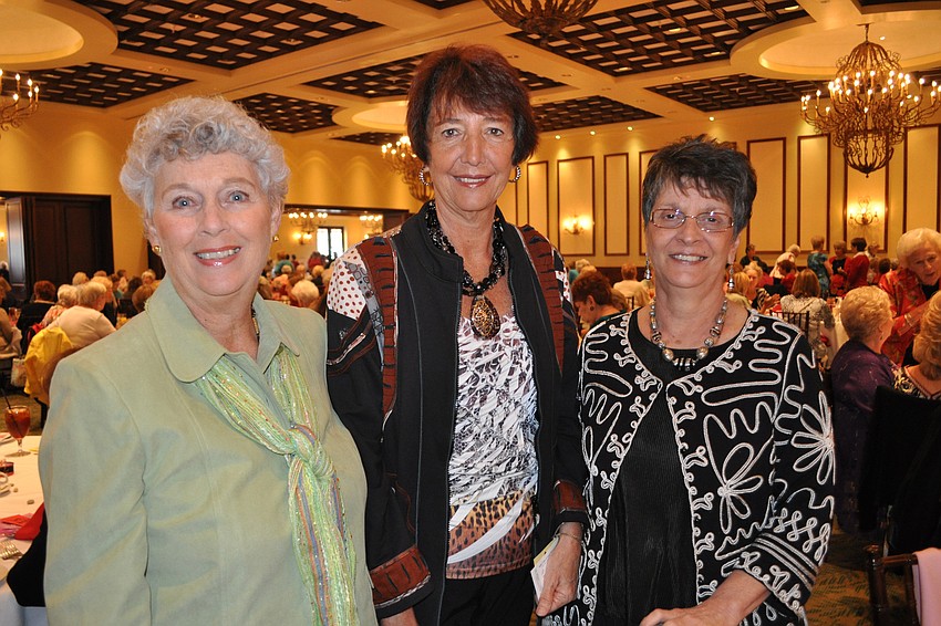 Sharon Trickett, Emily Marsel and Donna Johnson