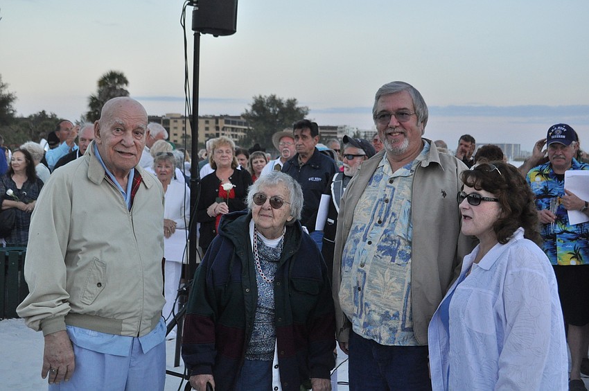Jim and Ama Mae Duke won the award for being married for the longest time. The couple has been married for 70 years. John and Ellen Martin were the newest of the vow renewals, only having been married for 16 days.