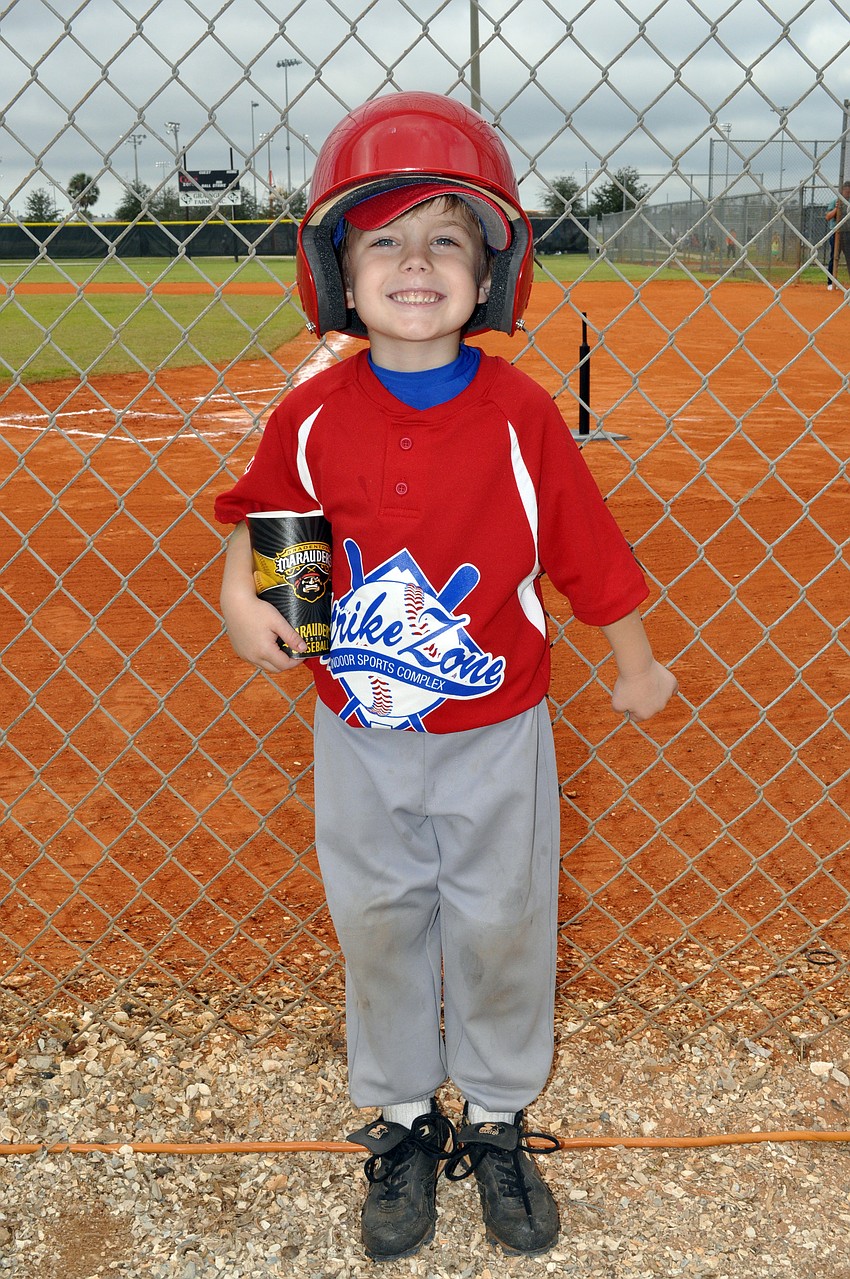 Five-year-old Grady Murphy couldnâ€™t wait to take the field.