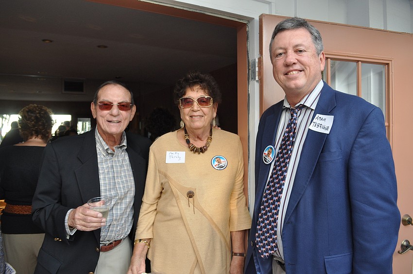 Stanley and Betty Pelletz with Adam Tebrugge