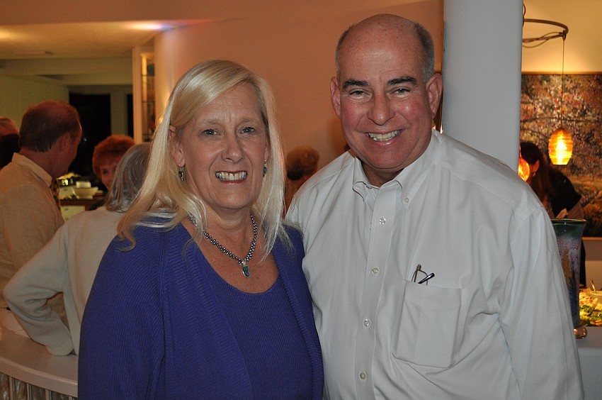 Marcia and Dick McLaughin previously owned the home.