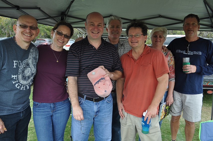 Glen Cain, Jessica Cain, Stacey Marthis, Mike Haw, Paul Semenec, Sharon Haw and Paul Parker