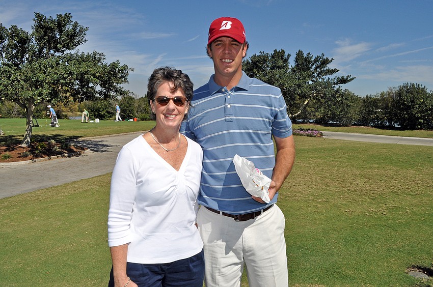 Valrico resident Judy Warrick came out to support her son Kevin Warrick, who was one of the professional golfers playing in the tournament.
