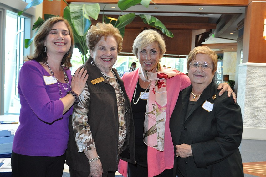 Marty Katz, Ruth Engman, Linda Baker and Elise Galinsky