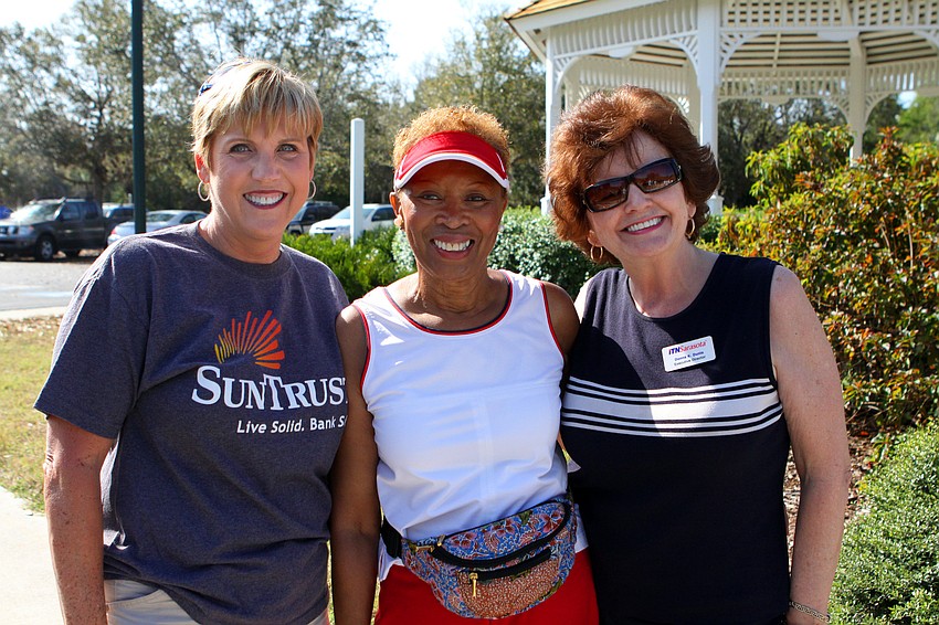 Margaret Callihan, Sophia LaRuso and Donna Dunio
