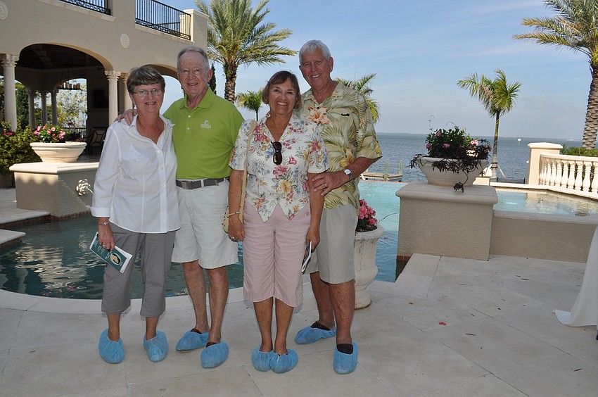 Karen and Chuck Dare with Larry and Bonnie Jones