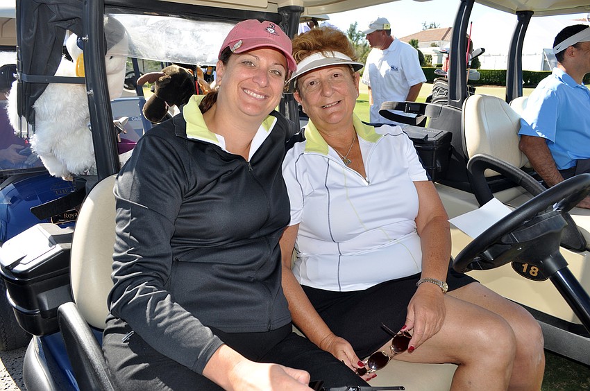 Lori Ann Marinaccio and her mom Ann Marie Marinaccio also played in the Archie Griffin Celebrity Golf Classic last year.