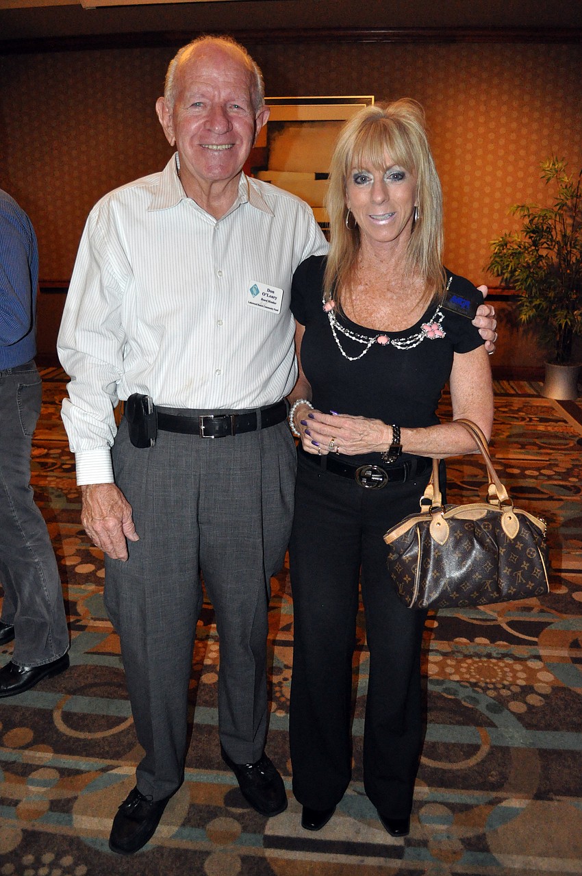 Edgewater resident Don Oâ€™Leary caught up with Karen Tulman of MGA Insurance.