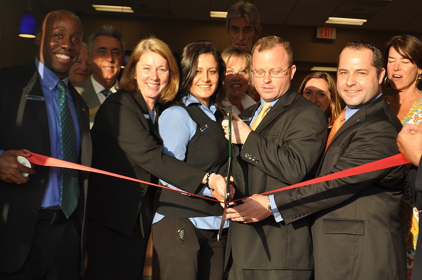 Chase Bank is open for business