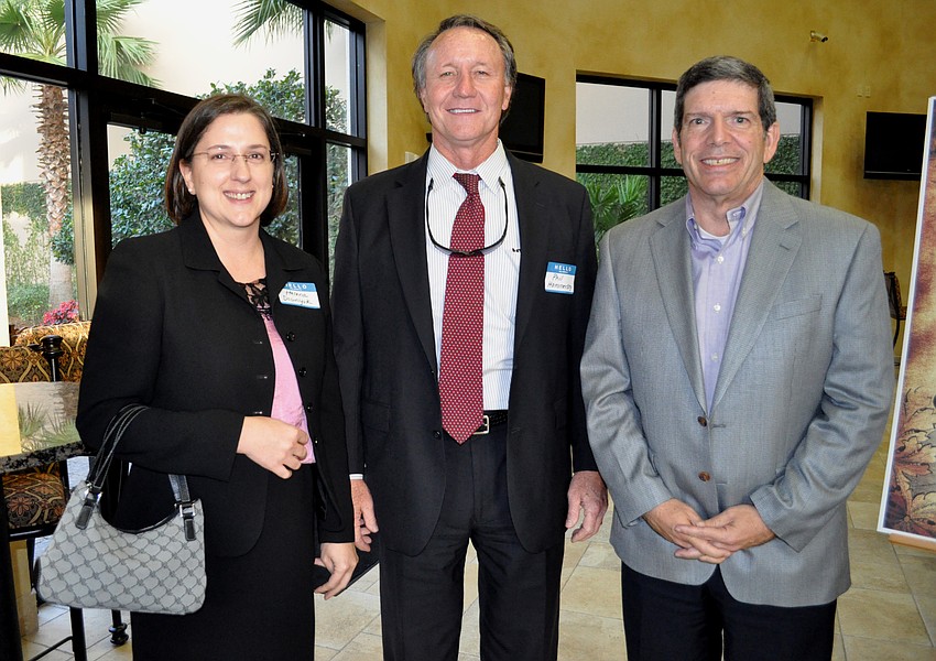 Helena Downyok, Phil Hammersley and Tony Abate