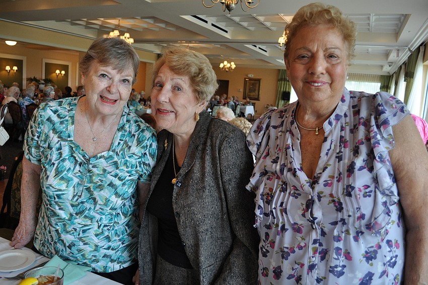 Esther Babner, Peg Barry and Connie Maloney