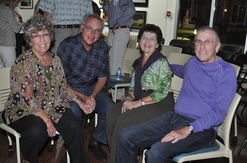 Lois and Marty Hauselman with Carol and Marty Edelman