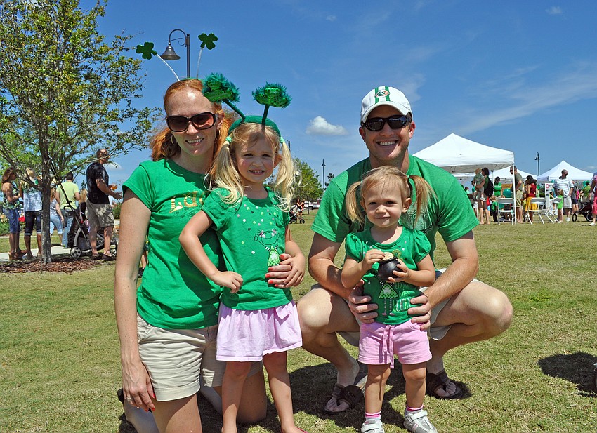 Sarasota residents Mary and Matt Baehr and their children Madeline, 3 and Celia, 2, were celebrating Celiaâ€™s birthday.