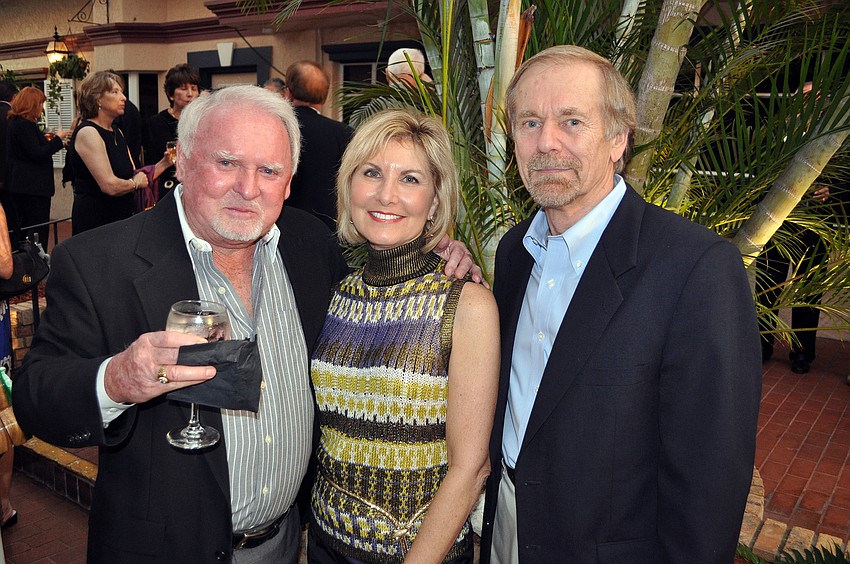 Ron Allen with Debra and Michael Werman