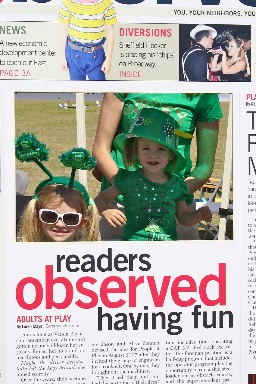 Maddie and Celia Baehr celebrate Celia's birthday