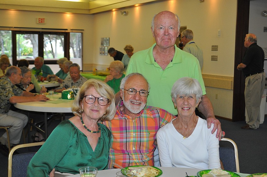 Heidi and Tom Thomas with Sally and Henry Simmons