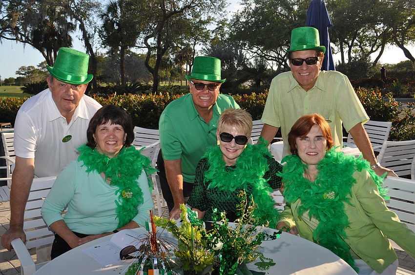 John and Pat Dorr, Jonathan and Cynthia McCague, Dick Antoine and Dorothy Oâ€™Brien