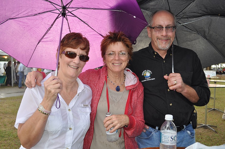 Vickie Newby, Sally Cook and Jon Betcher