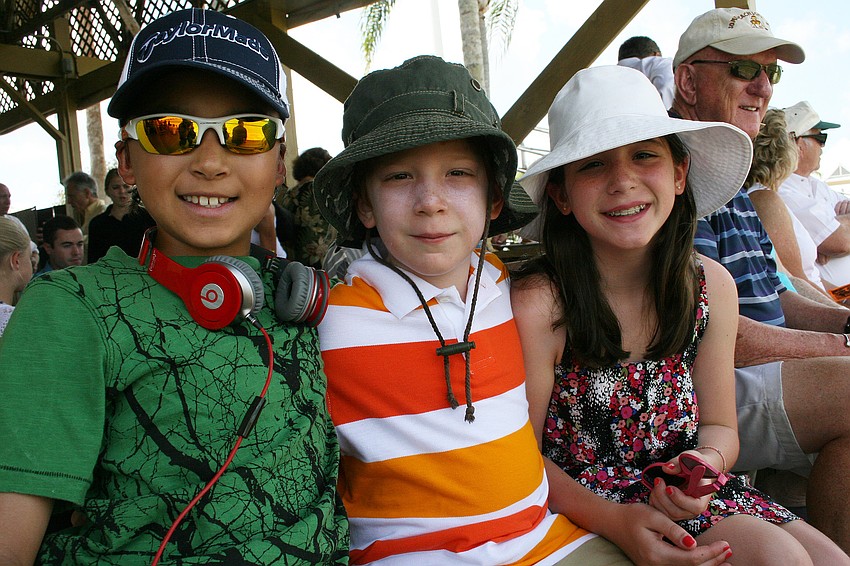 Noah Koike and Jack and Kiley Fallon