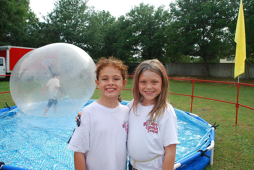 Sofia Cava, 8 and Sylvia Liszewski, 8
