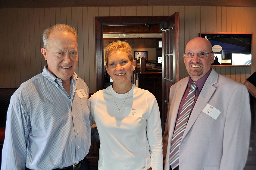 Neil and Kathy Bass and Brian Slider