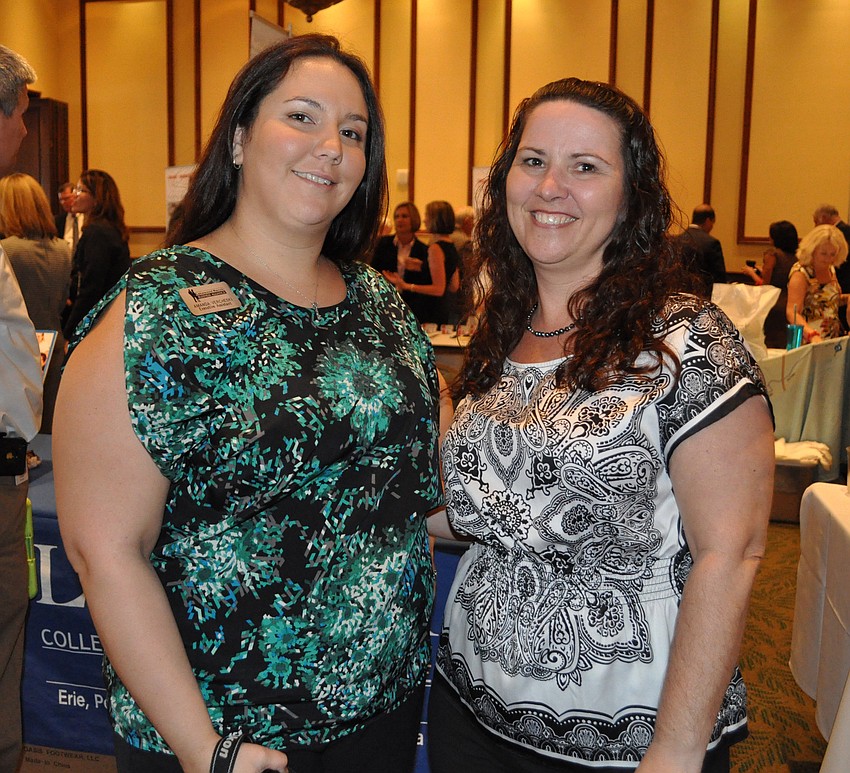 Lakewood Ranch Business Alliance Executive Assistant Amanda Vercheski and Business Development Director Robin Parsons