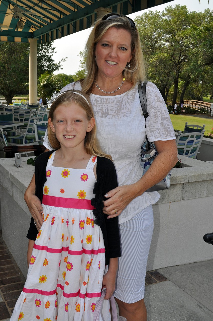 Diana Rutland enjoyed spending the morning with her eight-year-old daughter Elizabeth.