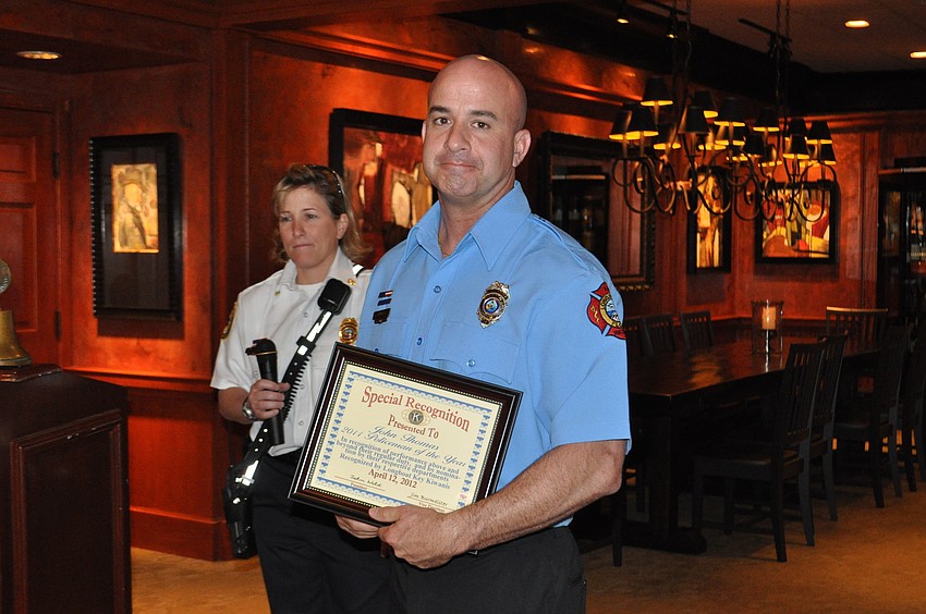 Firefighter Jim Reynolds