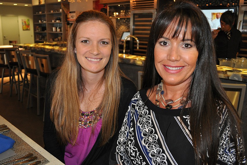 Vanessa Pedrero and Lisa Ferguson