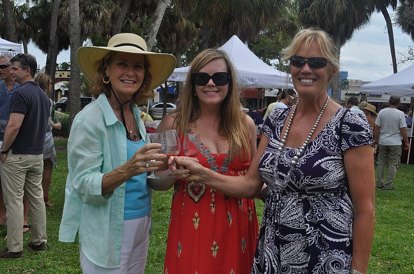 Karen Oliva, Meredith Caruso and Linda Wallin