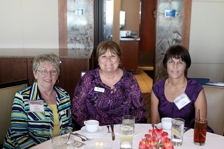 Pam Nickell, Cindy Mercurio and Irene Gilson