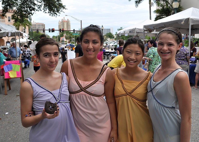 Amiee Bergeron, Breanna Brodnax, Molly Sun and Kate Schwab