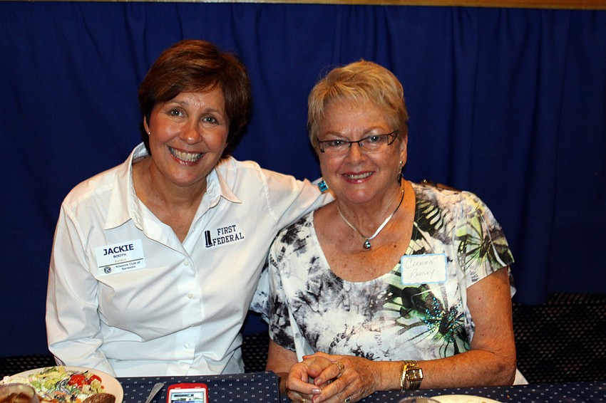 Jackie Booth and Carmen Ramsey