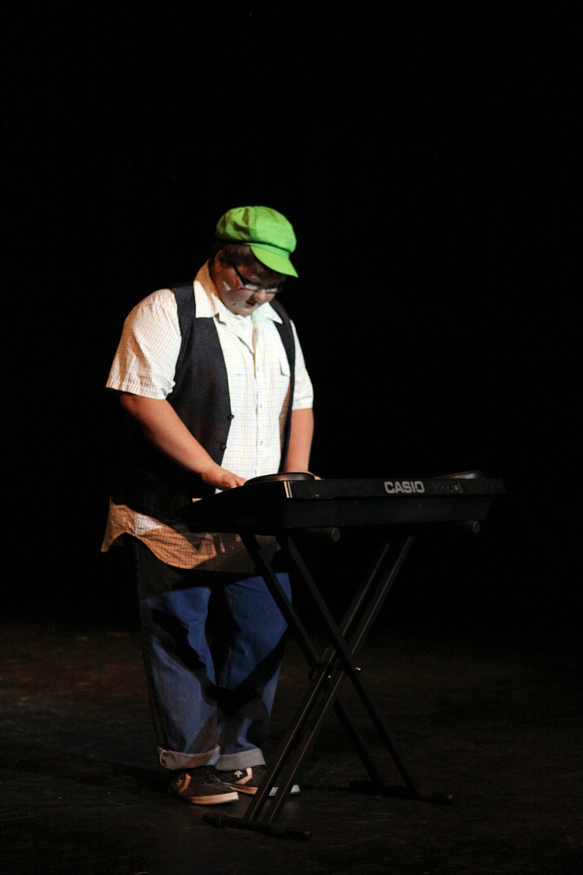 Bronson Byerley, 7th grade, played Schlomo Metzenbaum, Saturday, April 22, in Sarasota School of the Artsâ€™ production of Fame, Jr.