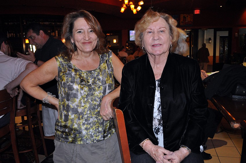Venice resident Linda Dinardo and Peridia resident Ginny Dinardo enjoyed the event.