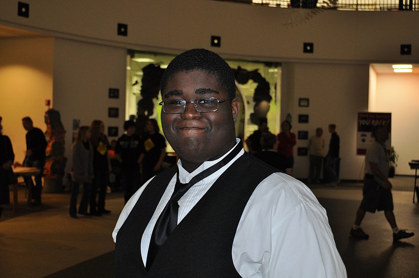 Jacob Brown performed with the Sarasota Youth Opera.